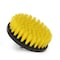 Drillbrush 5 Inch Diameter Drill Powered Scrub Brush With Quarter Inch 5in-Lim-Yellow-Short-QC - alternate 3